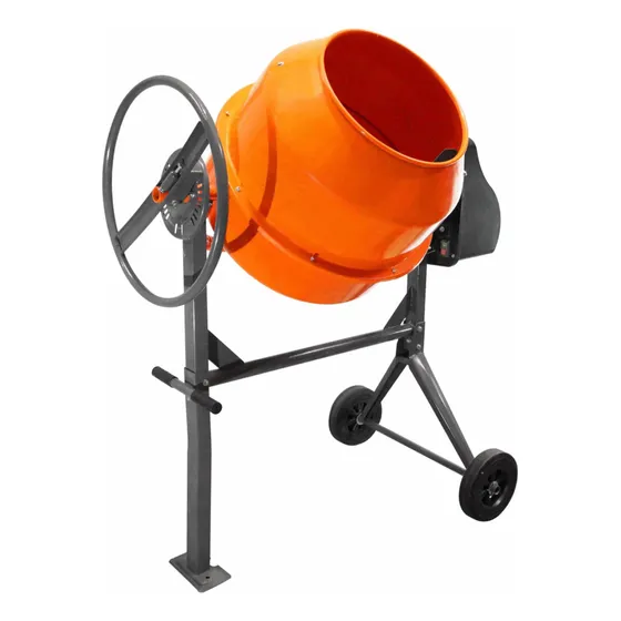 Revolvedora De Concreto Cemento Eléctrica 1/2 Saco 160l 1 Hp