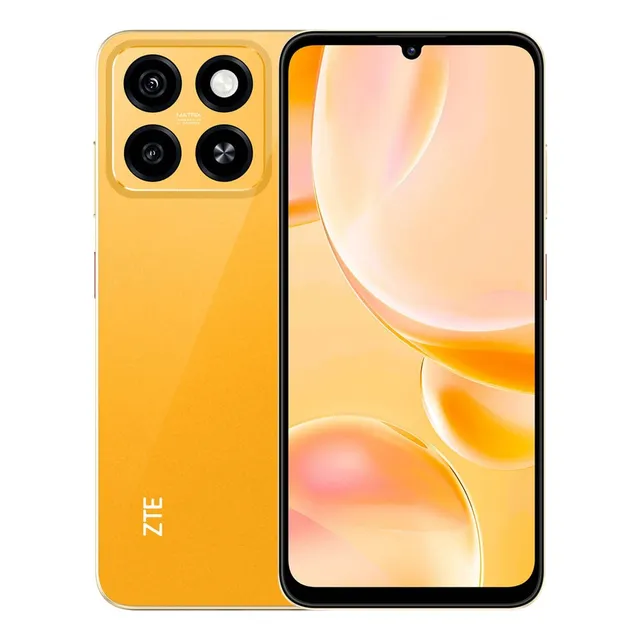 Telefono Zte Blade A55  Ds 12gb(4gb+8gb)+128gb Sunset Orange Naranja