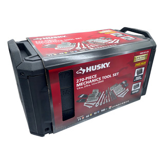 Kit De Herramientas Combinadas Husky Generic De 270 Piezas Color Blue And Red Kit De Herramientas Combinadas Husky Generic De 270 Piezas Color Blue And Red