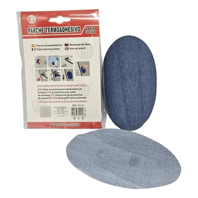 Parche De Ropa Coderas-rodilleras Termoadhesivas 1 Par
