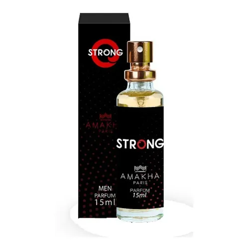 Perfume Strong Amakha Paris para hombre, 15 ml, para bolso