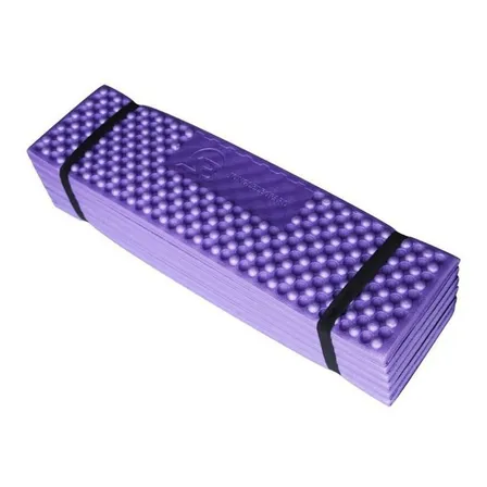 Colchoneta De Camping De 190x57cm,ultraligera De Espuma Color Violeta
