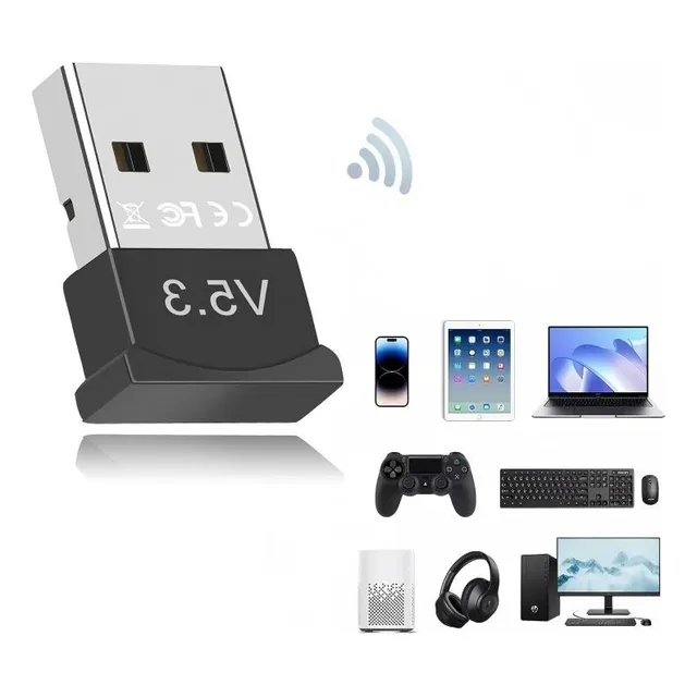 Adaptador Bluetooth Usb Mini Adaptador Bluetooth 5.3.