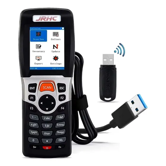 Coletor Portátil De Dados Jrhc 1d Tela Led