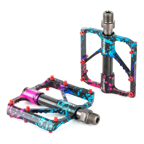 Pedales Bicicleta Ultraligeros Promend M86d Carbono Mtb Bmx