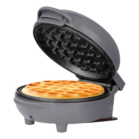Mini Wafflera Eléctrica Electron Cerámica Modelo Ba5000