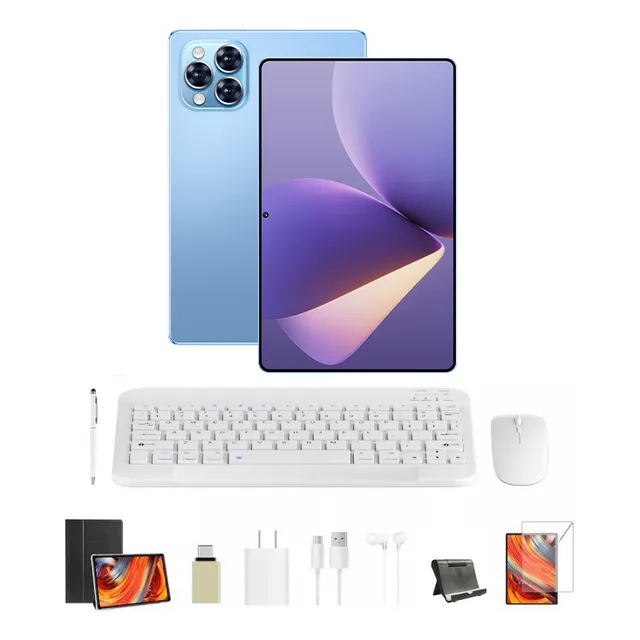 Hancdon Pro12 Tablet Android 13 5g 12+512gb 10core 8800mah Battery 5g Wifi Color Azul Acero