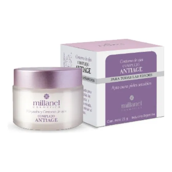 Contorno De Ojos Crema Antiage Para Parpados Millanel X 25 G