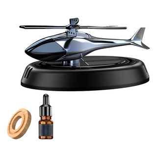 Helicóptero Aromatizador Veicular Solar Cheirinho Carro Helicóptero Aromatizador Veicular Solar Cheirinho Carro