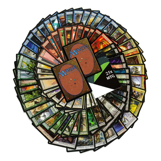 Cartas Magic Lote De 25 Infrecuentes Por Color Muy Lejano