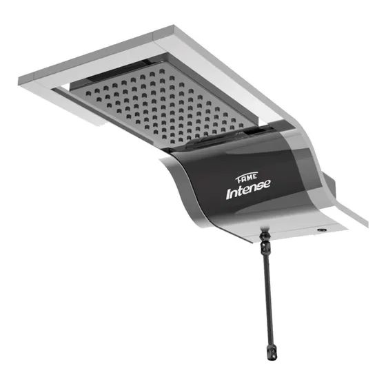 Ducha Eletrônica Intense Black Preto 220v 7800w - Fame