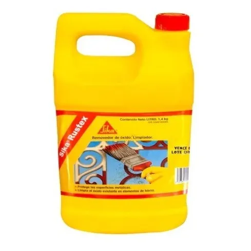 Sika Rustex 1.4kg Removedor De Oxido Limpiador 1 Litro Sika