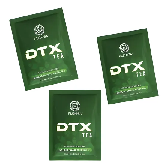 Dtx Tea-3 Pack-desinflama Elimina Toxinas Del Cuerpo Y Colon