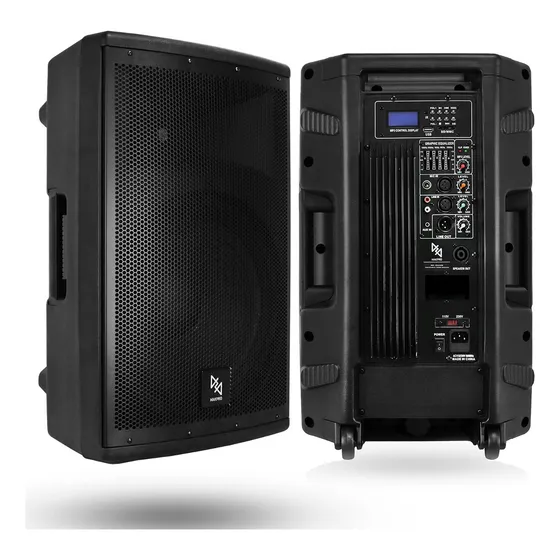 Caixa Retorno Ativa Amplificada 15¨ 350w Profissional Makpro