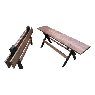 Banco Plegable De Madera Acabado Rustico El Mejor¡¡ Banco Plegable De Madera Acabado Rustico El Mejor¡¡