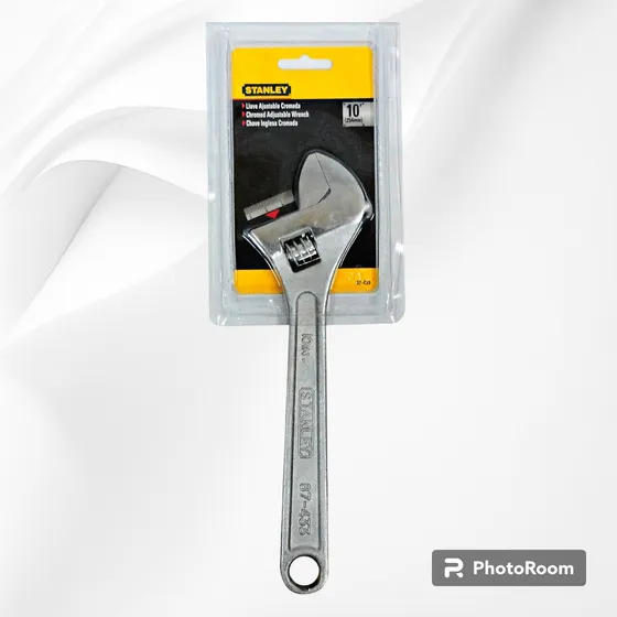 Llave Ajustable Cromada 12 Pulgadas, Stanley 87434