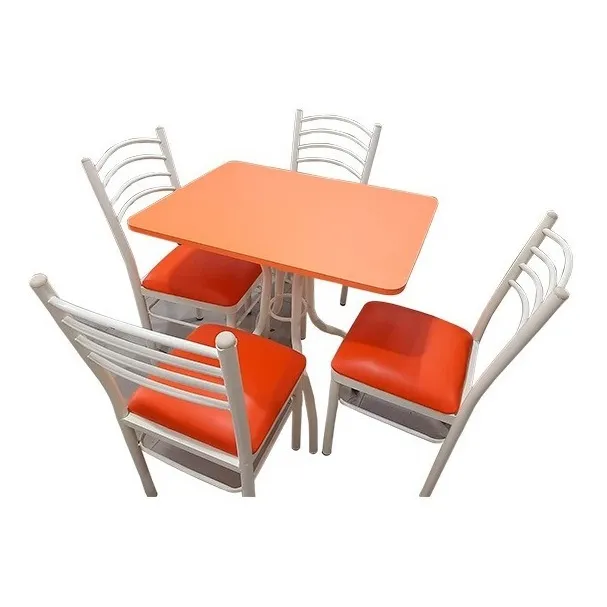 Juego Comedor 4 Sillas Material Melamina ¡¡¡ Nuevo !!!