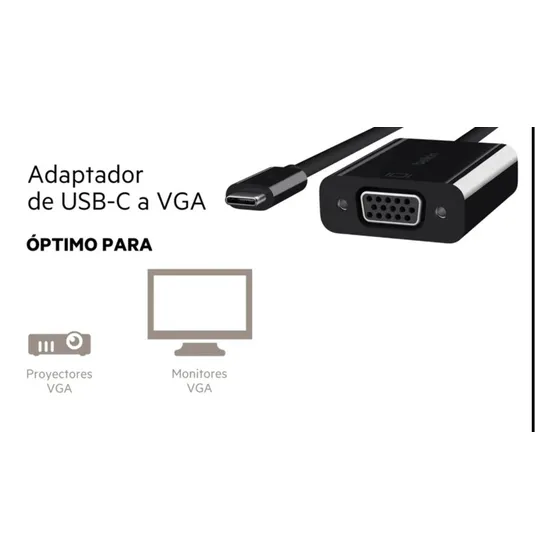 Conector Usb C A Vga