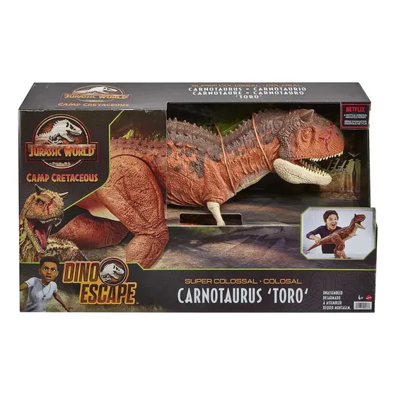 Jurassic World Camp Cretaceous Super Colosal Carnotauro Toro