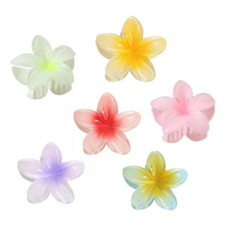 Pinzas Para El Cabello Con Diseño De Flor Hawaiana Pinzas Para El Cabello Con Diseño De Flor Hawaiana