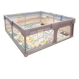 Corral Para Bebe 1.8m X 1.5m Con Juegos Para Bebe Corral Para Bebe 1.8m X 1.5m Con Juegos Para Bebe