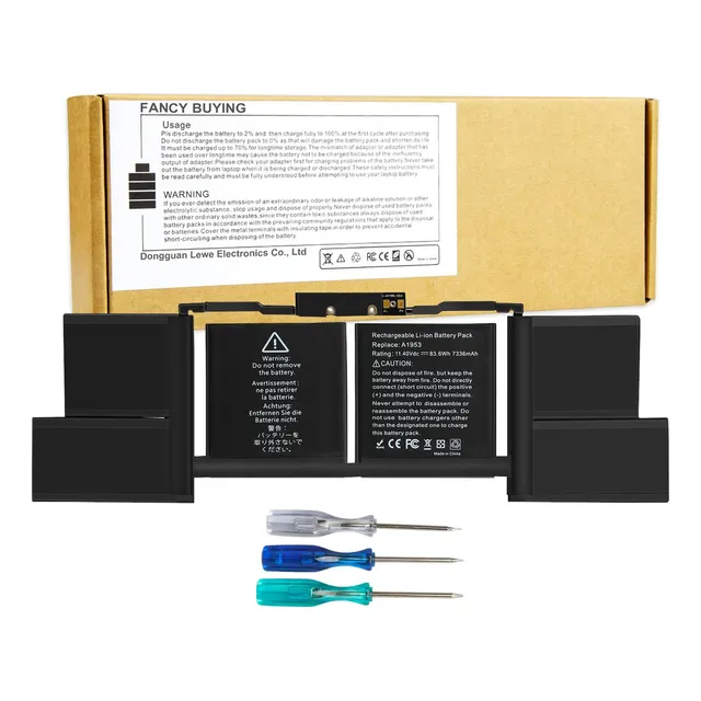 Bateria A1953 Para Macbook Pro A1990 Pro 15 Emc3215 Emc3359
