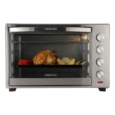 Horno Eléctrico Smartlife Conveccion Spiedo 50L 6 Funciones