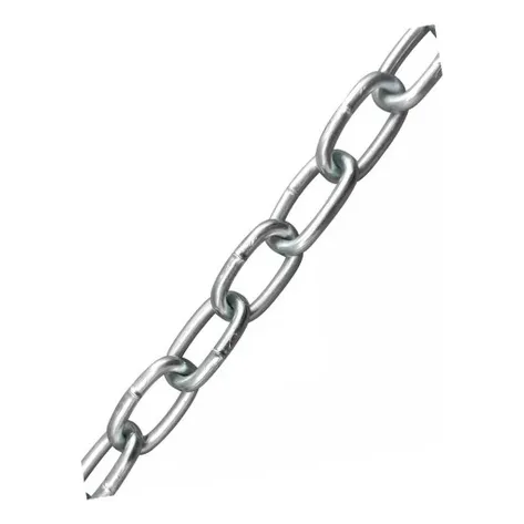 Corrente Soldada Galvanizada Elo Curto 4mm 5/32 Pol. 1 Metro