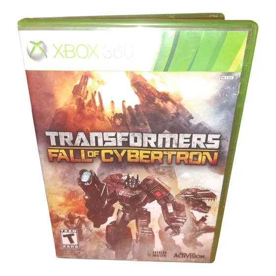 Transformers Fall Of Cybertron Xbox 360 (completo) (Reacondicionado)