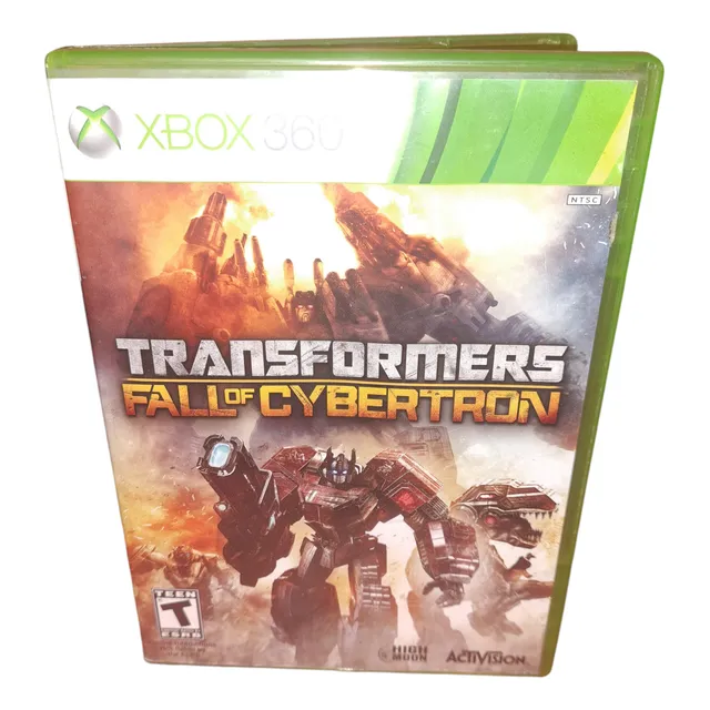 Transformers Fall Of Cybertron Xbox 360 (completo) (Reacondicionado)