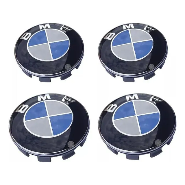 Kit 4 Centros De Llanta Original!! Bmw, 68 Mm, X1 320i 328i 