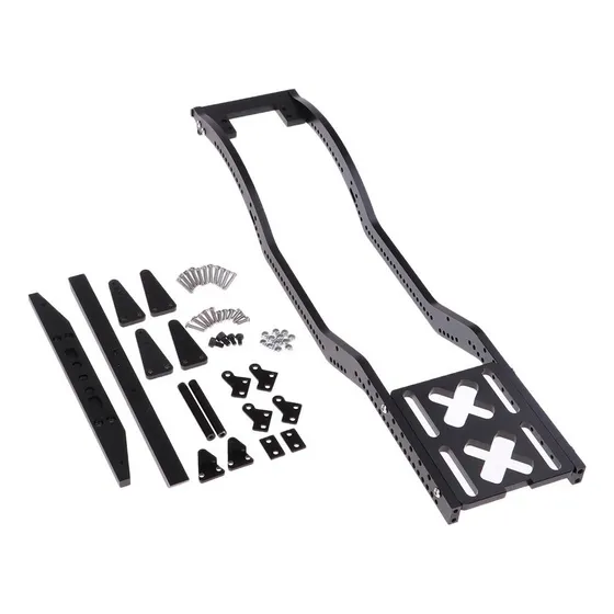 Kit De Chasis De Metal Rc Crawler Para 1:10 Axial Scx10 D90