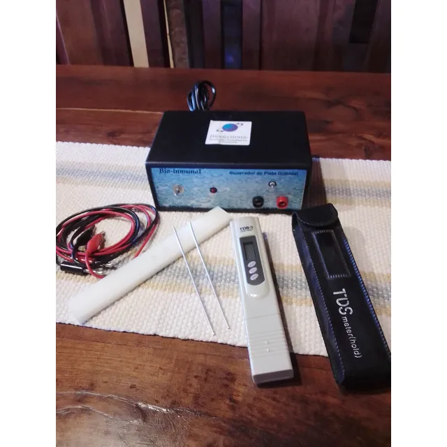 Generador Plata Coloidal Kit