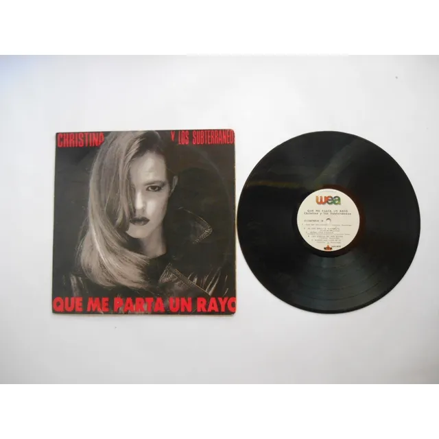 Cristina Y Los Subterráneos Que Me Parta Un Rayo Lp Vinilo