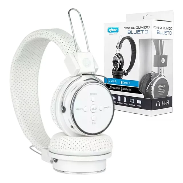 Fone De Ouvido Bluetooth S/ Fio Tv Smart Cel Som Notebook Pc