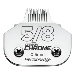 Lâmina 5/8 Acabamento Carbon Chrome Precision Edge Lâmina 5/8 Acabamento Carbon Chrome Precision Edge