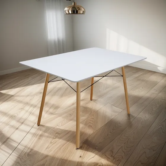 Mesa Comedor Rectangular Mundo In Oslo 120x80 Cm 6 Personas