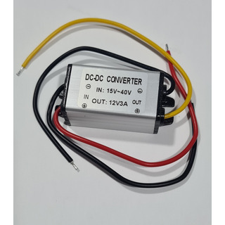 Convertidor Reductor Buck De Voltaje 24v A 12v 3a Convertidor Reductor Buck De Voltaje 24v A 12v 3a