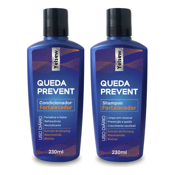 Shampoo + Condicionador Anti Queda Refrescante 230ml Yelsew