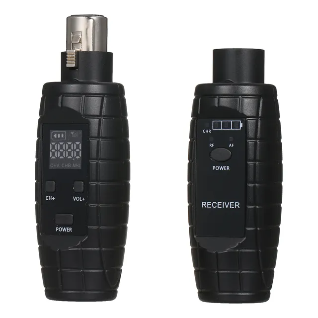 Convertidor De Micrófono Uhf Alámbrico A Inalámbrico