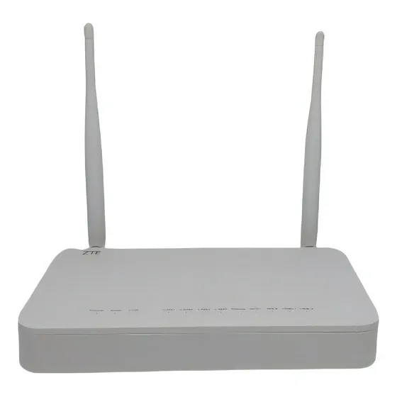 Roteador Onu Gpon Zte F670l Wifi Ac 2.4g/5g Mimo 5dbi + Cor Branco 110v/220v