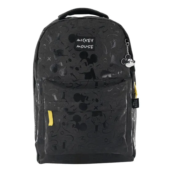 Mochila Disney Mickey Mouse Bp03dm Color Negro Diseño De La Tela Print De Mickey Mouse
