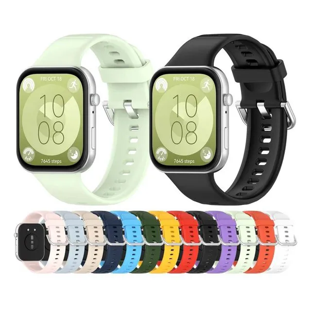 Malla Silicona Para Reloj Smartwatch Huawei Fit 3 1.82
