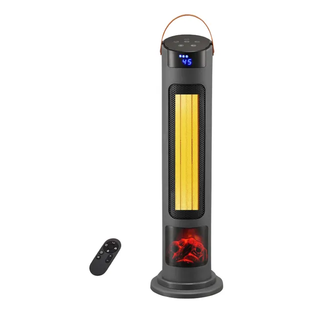 Rico Len Calefactor Electrico De Aire Temporizador Calentones 2500w | MercadoLibre 📦