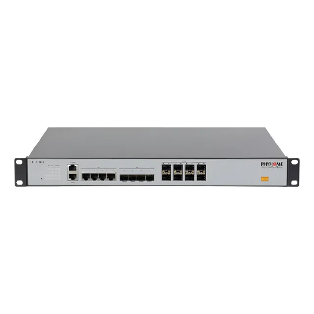 Fibra Gpon Olt 1u Box 8*pon - 4*ge - 4*10g Sfp+