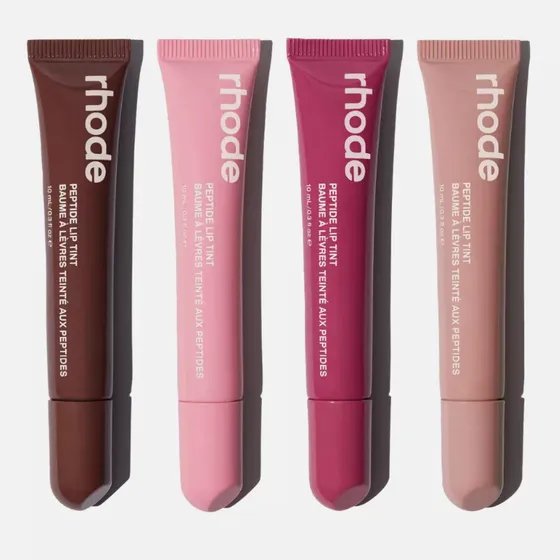 Rhode Lip Peptide Lip Tint Hailey Bieber Bálsamo Color 4pcs