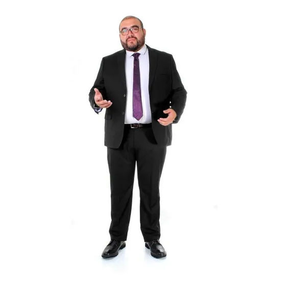 Tallas Grandes Trajes Hombre Dos Piezas Clásico 70