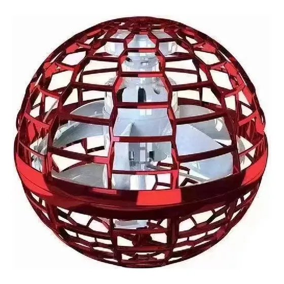 Pelota voladora Flynova Pro Magic Spinner LED 360°, varios colores rojos
