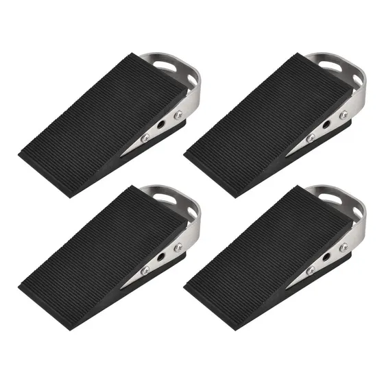Tope Puerta Resistente Cuña Degoma Seguridad Acero 304 4