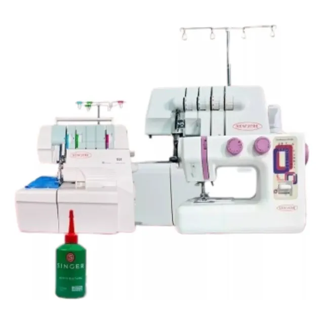 Kit De 3  - Maquinas De Coser  Recubridora  Y Remalladora 